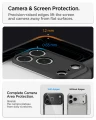 Etui Spigen Ultra Hybrid do iPhone 18 Pro, przezroczysto-czarne (2/13)