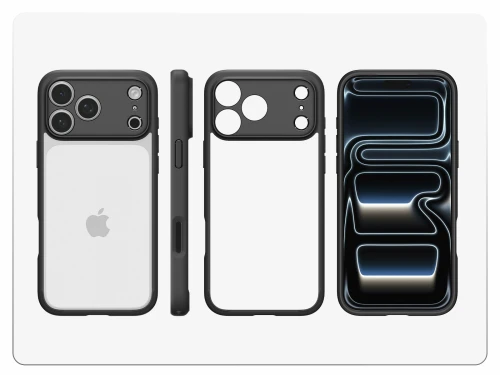 Etui Spigen Ultra Hybrid do iPhone 18 Pro, przezroczysto-czarne (3/13)
