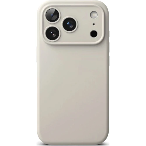 Etui Ringke Silicone Magnetic CC do MagSafe do iPhone 18 Pro, beżowe (3/9)