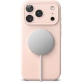 Etui Ringke Silicone Magnetic CC do MagSafe do iPhone 18 Pro, jasnoróżowe (4/8)