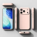 Etui Ringke Silicone Magnetic CC do MagSafe do iPhone 18 Pro, jasnoróżowe (7/8)