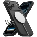 Etui Ringke Silicone Magnetic CC do MagSafe do iPhone 18 Pro Max, czarne (1/9)