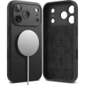 Etui Ringke Silicone Magnetic CC do MagSafe do iPhone 18 Pro Max, czarne (2/9)