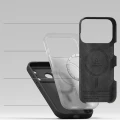 Etui Ringke Silicone Magnetic CC do MagSafe do iPhone 18 Pro Max, czarne (6/9)