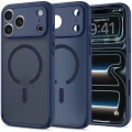 Etui Spigen Ultra Hybrid Mag do MagSafe do iPhone 18 Pro, półprzezroczysto-niebieskie (1/16)