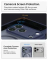 Etui Spigen Ultra Hybrid Mag do MagSafe do iPhone 18 Pro, półprzezroczysto-niebieskie (2/16)