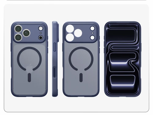 Etui Spigen Ultra Hybrid Mag do MagSafe do iPhone 18 Pro, półprzezroczysto-niebieskie (5/16)