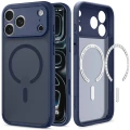 Etui Spigen Ultra Hybrid Mag do MagSafe do iPhone 18 Pro, półprzezroczysto-niebieskie (7/16)