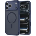 Etui Spigen Ultra Hybrid Mag do MagSafe do iPhone 18 Pro, półprzezroczysto-niebieskie (9/16)