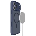 Etui Spigen Ultra Hybrid Mag do MagSafe do iPhone 18 Pro, półprzezroczysto-niebieskie (10/16)