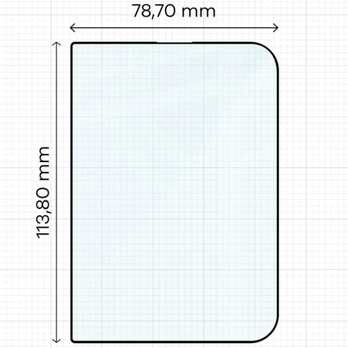 Szkło hartowane Bizon Glass Edge Duo do iPhone Duo, czarna ramka, 2 sztuki (2/4)