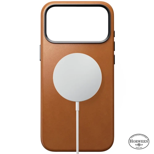 Skórzane etui Nomad Traditional Leather Case Horween Series do MagSafe do iPhone 18 Pro Max / 17 Pro Max, jasnobrązowe (5/9)