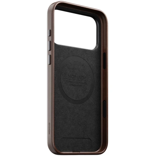 Skórzane etui Nomad Traditional Leather Case Horween Series do MagSafe do iPhone 18 Pro Max / 17 Pro Max, rustykalne brązowe (3/9)
