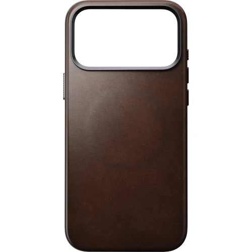 Skórzane etui Nomad Traditional Leather Case Horween Series do MagSafe do iPhone 18 Pro Max / 17 Pro Max, rustykalne brązowe (4/9)