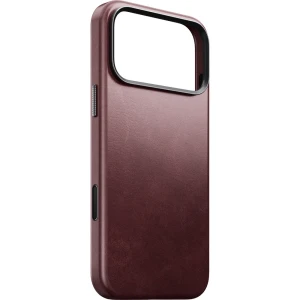 Skórzane etui Nomad Traditional Leather Case Horween Series do MagSafe do iPhone 18 Pro Max / 17 Pro Max, bordowe