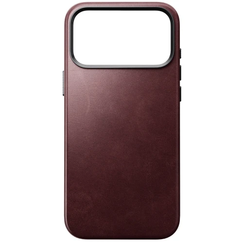 Skórzane etui Nomad Traditional Leather Case Horween Series do MagSafe do iPhone 18 Pro Max / 17 Pro Max, bordowe (2/9)