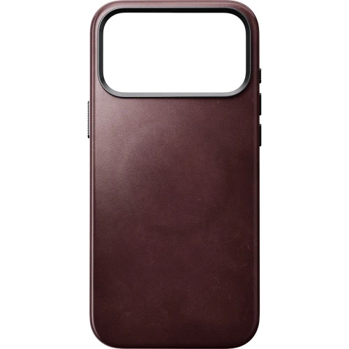 Skórzane etui Nomad Traditional Leather Case Horween Series do MagSafe do iPhone 18 Pro Max / 17 Pro Max, bordowe (4/9)