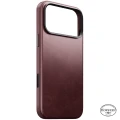 Skórzane etui Nomad Traditional Leather Case Horween Series do MagSafe do iPhone 18 Pro Max / 17 Pro Max, bordowe (6/9)
