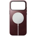 Skórzane etui Nomad Traditional Leather Case Horween Series do MagSafe do iPhone 18 Pro Max / 17 Pro Max, bordowe (7/9)