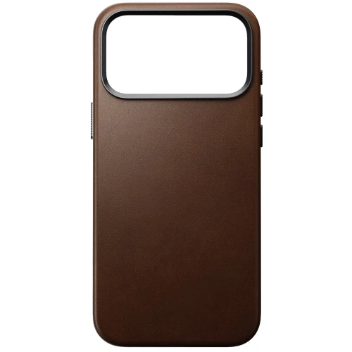 Skórzane etui Nomad Traditional Leather Case do MagSafe do iPhone 18 Pro Max / 17 Pro Max, brązowe (2/6)