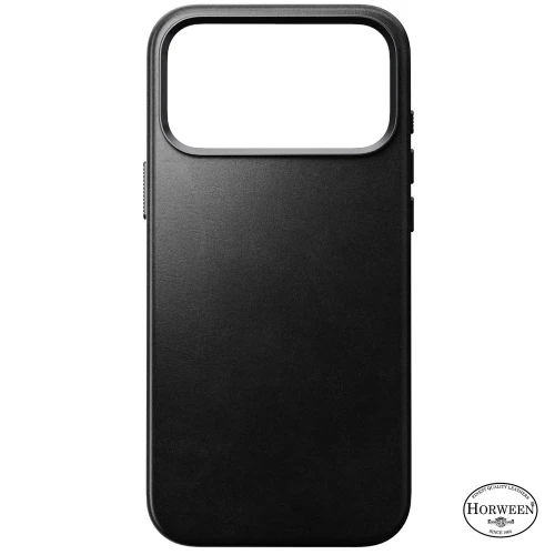 Skórzane etui Nomad Traditional Leather Case Horween Series do MagSafe do iPhone 18 Pro Max / 17 Pro Max, czarne (8/9)
