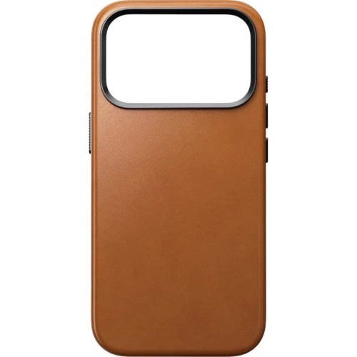 Skórzane etui Nomad Traditional Leather Case Horween Series do MagSafe do iPhone 18 Pro / 17 Pro, jasnobrązowe (2/9)