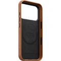 Skórzane etui Nomad Traditional Leather Case Horween Series do MagSafe do iPhone 18 Pro / 17 Pro, jasnobrązowe (3/9)