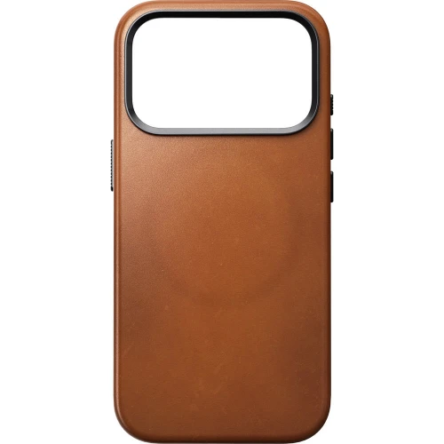 Skórzane etui Nomad Traditional Leather Case Horween Series do MagSafe do iPhone 18 Pro / 17 Pro, jasnobrązowe (4/9)