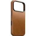 Skórzane etui Nomad Traditional Leather Case do MagSafe do iPhone 18 Pro / 17 Pro, jasnobrązowe (1/6)