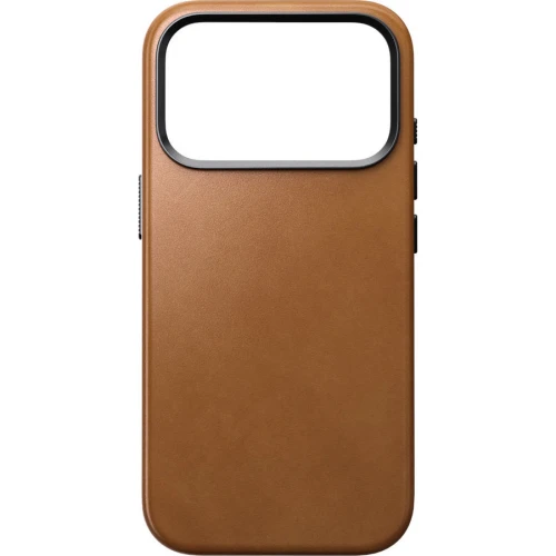 Skórzane etui Nomad Traditional Leather Case do MagSafe do iPhone 18 Pro / 17 Pro, jasnobrązowe (2/6)