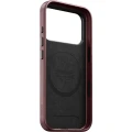 Skórzane etui Nomad Traditional Leather Case Horween Series do MagSafe do iPhone 18 Pro / 17 Pro, bordowe (3/9)