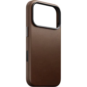 Skórzane etui Nomad Traditional Leather Case do MagSafe do iPhone 18 Pro / 17 Pro, brązowe