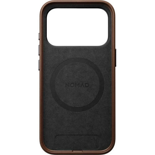 Skórzane etui Nomad Traditional Leather Case do MagSafe do iPhone 18 Pro / 17 Pro, brązowe (6/6)