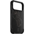 Etui ochronne do iPhone 18 Pro Max / 17 Pro Max, Nomad Rugged Case do MagSafe, czarne wzorzyste (1/7)