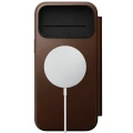 Etui z klapką Nomad Modern Leather Folio do MagSafe, do iPhone 18 Pro Max / 17 Pro Max, brązowe (5/9)