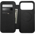 Etui z klapką Nomad Modern Leather Folio do MagSafe, do iPhone 18 Pro Max / 17 Pro Max, czarne (3/9)