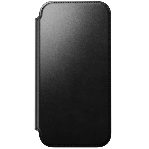 Etui z klapką Nomad Modern Leather Folio Horween Series do MagSafe, do iPhone 18 Pro Max / 17 Pro Max, czarne (12/13)