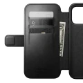 Etui z klapką Nomad Modern Leather Folio Horween Series do MagSafe, do iPhone 18 Pro Max / 17 Pro Max, czarne (13/13)