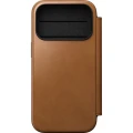 Etui z klapką Nomad Modern Leather Folio do MagSafe, do iPhone 18 Pro / 17 Pro, jasnobrązowe (2/9)