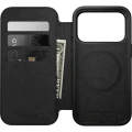 Etui z klapką Nomad Modern Leather Folio do MagSafe, do iPhone 18 Pro / 17 Pro, jasnobrązowe (3/9)