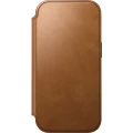 Etui z klapką Nomad Modern Leather Folio do MagSafe, do iPhone 18 Pro / 17 Pro, jasnobrązowe (8/9)