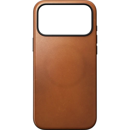 Etui z naturalnej skóry Nomad Modern Leather Case Horween Series do MagSafe do iPhone 18 Pro Max / 17 Pro Max, jasnobrązowe (4/9)