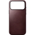 Etui z naturalnej skóry Nomad Modern Leather Case Horween Series do MagSafe do iPhone 18 Pro Max / 17 Pro Max, bordowe (4/9)