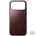 Etui z naturalnej skóry Nomad Modern Leather Case Horween Series do MagSafe do iPhone 18 Pro Max / 17 Pro Max, bordowe (8/9)