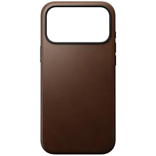 Etui z naturalnej skóry do iPhone 18 Pro Max / 17 Pro Max, Nomad Modern Leather Case do MagSafe, brązowe (2/6)
