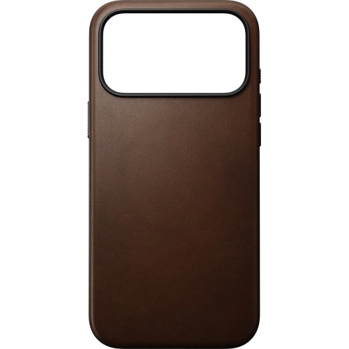 Etui z naturalnej skóry do iPhone 18 Pro Max / 17 Pro Max, Nomad Modern Leather Case do MagSafe, brązowe (4/6)
