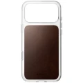 Etui z naturalnej skóry do iPhone 18 Pro Max / 17 Pro Max, Nomad Clear Leather Case Horween Series do MagSafe, przezroczysto-rustykalne brązowe (2/9)