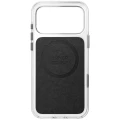Etui z naturalnej skóry do iPhone 18 Pro Max / 17 Pro Max, Nomad Clear Leather Case Horween Series do MagSafe, przezroczysto-rustykalne brązowe (9/9)