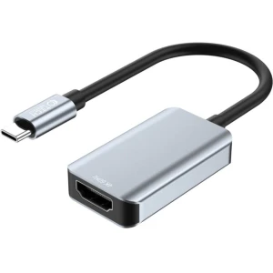 OUTLET: Adapter, kabel Tech Protect  USB-C (M) do HDMI (F) 4K / 60Hz, 18cm, czarny