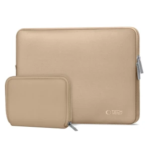 OUTLET: Etui Tech-Protect Neo Slim do laptopów 15" / 16", beżowe
